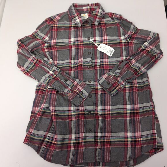 NWT Marine Layer Viola Small Plaid Relaxed shirt Button Up  Marine Layer $125 - Picture 1 of 4